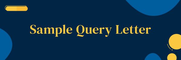 sample query letter