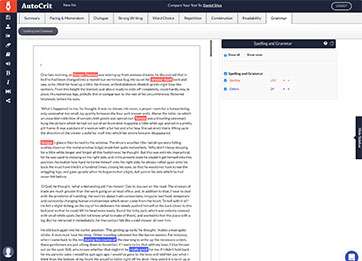 Identify mistakes in spelling and grammar and quickly correct them, with this integrated grammar checker. A must-have for any writer and included free with our Free Forever membership!