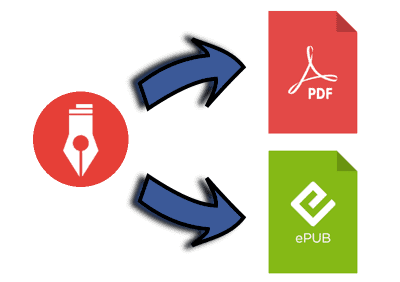 AutoCrit format to PDF or EPUB